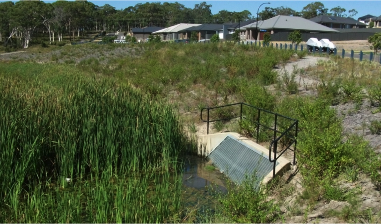Aquilo Residential Development, Bio-detention, Bonnells Bay
